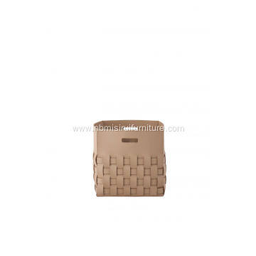 Home storage khaki hand storage baskets